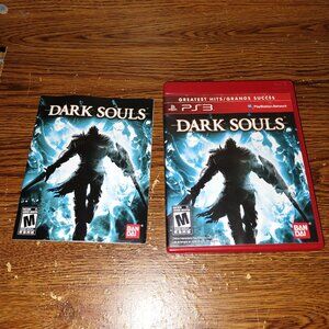 Dark Souls (Sony PlayStation 3, PS3, 2011) Complete in case with manual